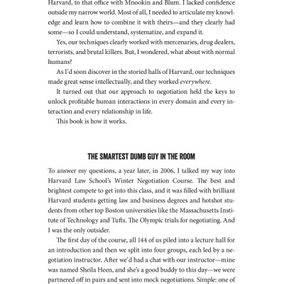 Never Split The Difference: Negotiating As If Your Life Depended On It