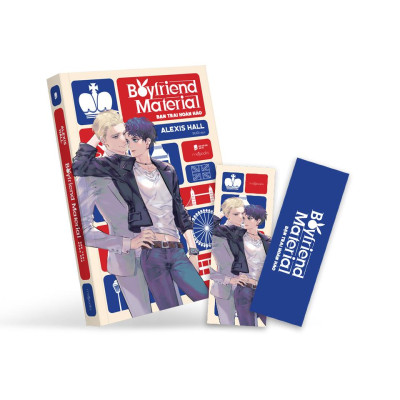 Sách - Boyfriend Material - Bạn Trai Hoàn Hảo - Tặng Kèm Bookmark