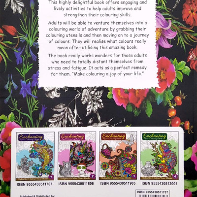 Enchanting Adult Colouring Series: Book 1