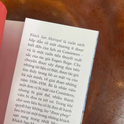 Khách sạn METROPOL – Eugen Ruge – Hoàng Đăng Lãnh dịch – Tao Đàn