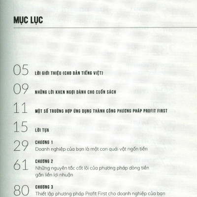 Profit First - Dòng Tiền Gắn Liền Lợi Nhuận (Tái Bản 2024)