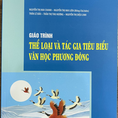 Sách - Giáo trình thể loại và tác gia tiêu biểu văn học phương Đông