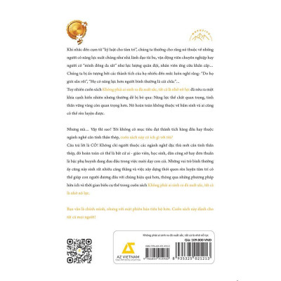 Sách - Không Phải Ai Sinh Ra Đã Xuất Sắc, Tất Cả Là Nhờ Nỗ Lực - AZ Việt Nam