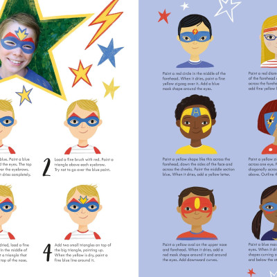 The Usborne Book Of Face Painting