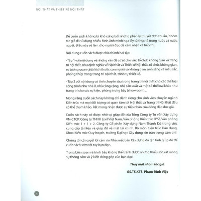 Sách - Nội Thất Và Thiết Kế Nội Thất - NXB Xây Dựng