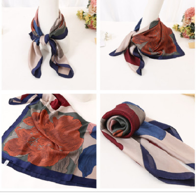 Khăn lạu turban, khăn choàng cổ 70*70 kc03