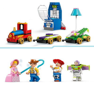 LEGO DISNEY PRINCESS 43264 Đồ Chơi Lắp Ráp Tàu Lửa Hoạt Hình Toy Story (206 chi tiết)