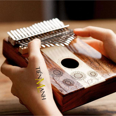 Đàn Kalimba 17 Phím Hluru KHGT17-Koa - Nhạc Cụ Tiến Mạnh Music KT, KHGT17 Hàng Chính Hãng - Kèm Móng Gẩy DreamMaker