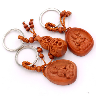 Combo 3 móc khóa Phật Đại Thế Chí - Hư Không Tạng - Hồ Lô - bình an, may mắn