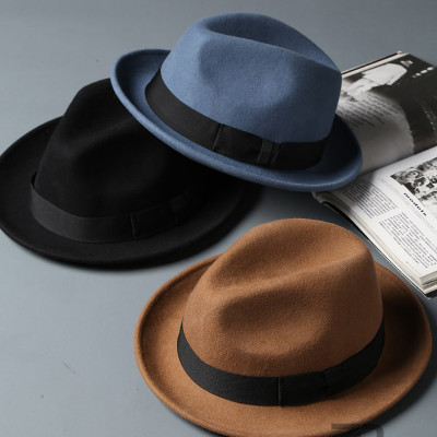 Mũ Phớt Nam Lông Cừu Cao Cấp Hàng Hiệu MrDuck MP033