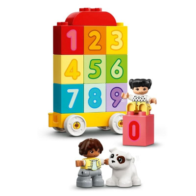 Đồ Chơi Lắp Ráp LEGO Duplo 10954 - Number Train Learn To Count (23 Mảnh Ghép)
