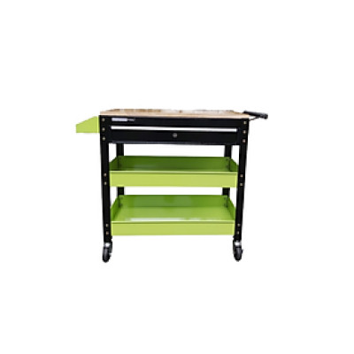 TỦ ĐỒ NGHỀ STRONGER TOOL 1 NGĂN KÉO CÓ MẶT BÀN GỖ DÙNG CHO GAGARE Ô TÔ TIỆM SỬA XE MÁY