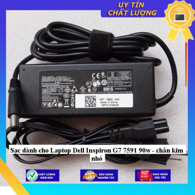 Sạc dùng cho Laptop Dell Inspiron G7 7591 90w - chân kim nhỏ - Hàng Nhập Khẩu New Seal
