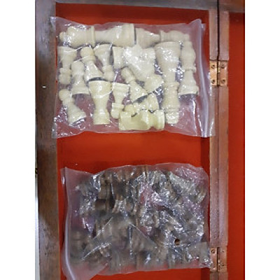 Quân cờ vua gỗ đẹp Gỗ tần bì Kích thước 7,8cm