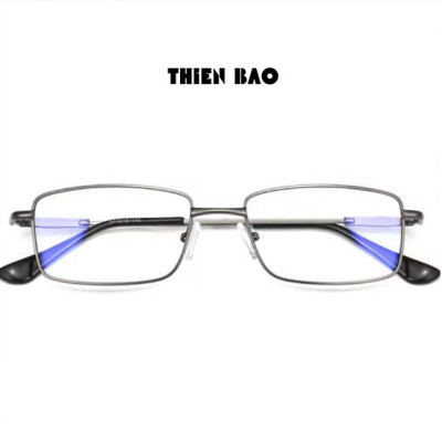 Kính viễn thị, kính lão thị trung niên toàn viền titanium siêu dẻo nhẹ bền KV60Đ tròng Nhật
