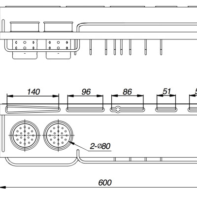 Kệ bếp đa năng Moen