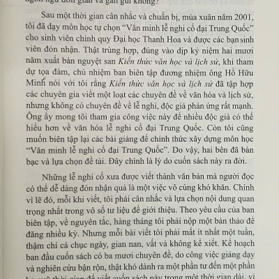 Sách - Văn minh lễ nghi cổ đại Trung Quốc