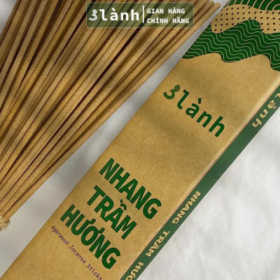 Nhang Trầm Hương Sạch Cao Cấp 30-40cm ,100-400gr 3 Lành Tự Nhiên 100% 7-12 Năm Trầm Thờ Cúng Thư Giãn Tài Lộc Dâng Hương Tôn Giáo
