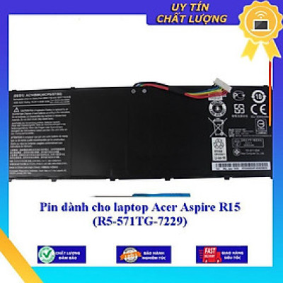 Pin dùng cho laptop Acer Aspire R15 ( R5-571TG-7229 ) - Hàng Nhập Khẩu New Seal