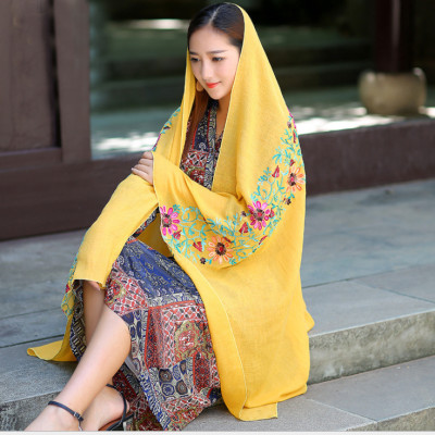 Khăn choàng thêu đa năng phong các vintage dễ thương SKC52