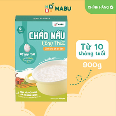 Cháo Ăn Dặm  Mabu Nguyên Hạt (900g)