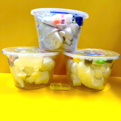 Sét Tô Tượng Thạch Cao Hộp 10 Con Nhiều Hình Dễ Thương Cho Bé Đã Bao Gồm Cọ Và Màu Nước, An Toàn Khi Sử Dụng