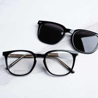 Gọng Kính 2 Trong 1 Vuông SHADY Unisex G2328