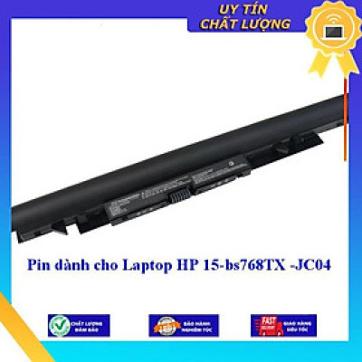 Pin dùng cho Laptop HP 15-bs768TX JC04 - Hàng Nhập Khẩu New Seal