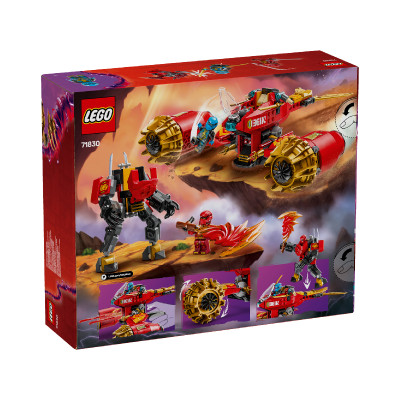 LEGO NINJAGO 71830 Đồ Chơi Lắp Ráp Chiến Giáp Và Xe Chiến Đấu (333 chi tiết)