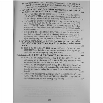 Sách 230 Câu Hỏi - Đáp Về Khiếu Nại, Tố Cáo - Quy Trình Thanh Tra, Tiếp Công Dân, Giải Quyết Khiếu Nại, Tố Cáo Và Phòng Chống Tham Nhũng - V2004D