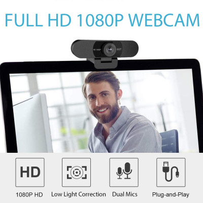 Emeet C960 / C960 4K - Webcam Họp Trực Tuyến Góc Rộng, Full HD/ 4K Tự Động Lấy Nét Và Căn Chỉnh Ánh Sáng - Hàng Chính Hãng