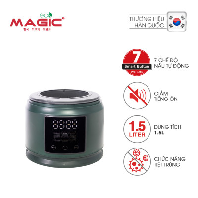 Máy Làm Sữa Hạt Đa Năng Giảm Tiếng Ồn Magic Eco AC -141 (1.5 Lít) - Hàng chính hãng