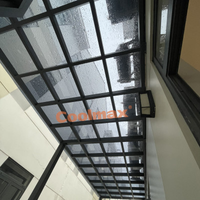 Tấm poly đặc Coolmax 4,7ly, khổ rộng 1,52m - tấm lợp lấy sáng - tấm lợp trong suốt