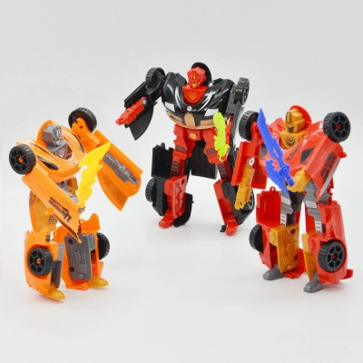 Đồ Chơi DUKA: Robot Biến Hình Siêu Xe - Biệt Đội Đỏ - DK81398