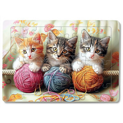 Xếp hình Tia Sáng Meo Meo Meo (48 Mảnh Ghép)