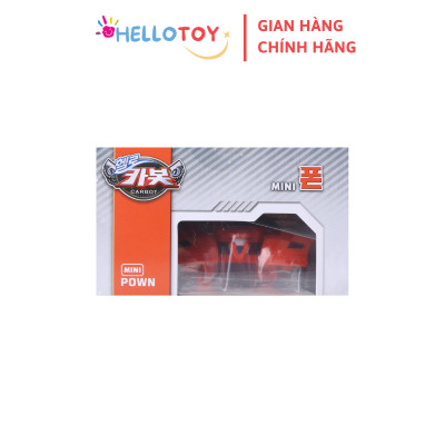 Đồ Chơi Mô Hình Lắp Ráp Xe Hơi Biến Hình HELLO CARBOT Mini Pown