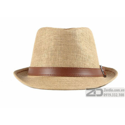Mũ phớt, Nón Fedora MP02 thắt da cao cấp cho nam và nữ