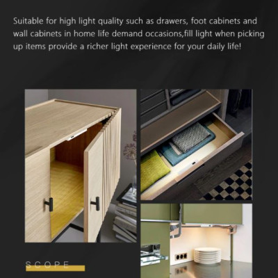 SET 4 ĐÈN CẢM BIẾN DÁN TỦ/ NGĂN KÉO YEELIGHT (XIAOMI YOUPIN) - PIN SẠC LÊN ĐẾN 2-4 THÁNG - HÀNG CHÍNH HÃNG