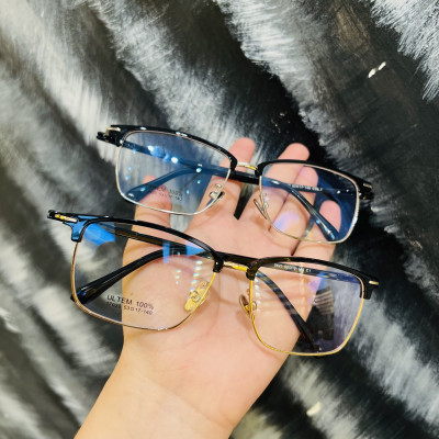 Gọng kính hợp kim thời trang nam nữ siêu nhẹ siêu bền Ouress 17020