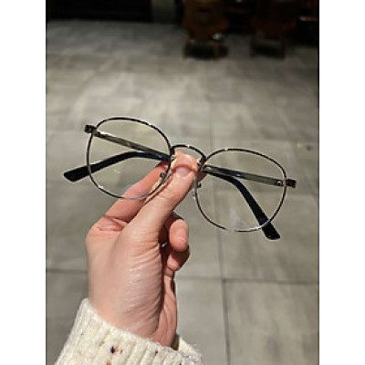 Kính Mắt tròn kim loại gọng dày chắc chắn