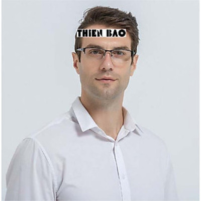 Gọng kính thời trang NAM NỮ 0 độ ( Có bán độ lão thị, viễn thị trung niên) nửa viền thể thao cực đẹp KT17 tròng Nhật bản cao cấp loại I nhẹ nhàng thoải mái