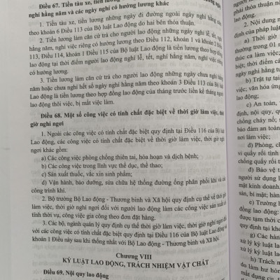 500 Câu Hỏi Và Tình Huống Giải Quyết Các Vướng Mắc, Tranh Chấp Lao Động Theo Bộ Luật Lao Động Năm 2019