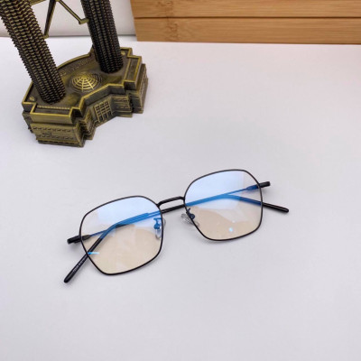 Gọng Kính cận, Kính giả cận Mắt vuông kim loại Hàn Quốc cho Nam và Nữ