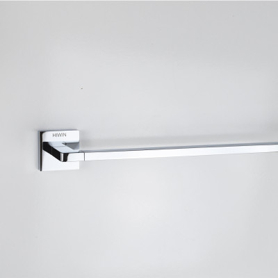 Thanh vắt khăn đơn tiện lợi đồng mặt gương siêu sáng Hiwin Y-1208 kích thước 620x70x45