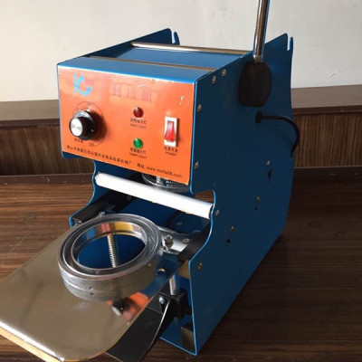 Máy Ép Miệng Ly, Máy Dán Màng Cốc Trà Sữa, Hoa Qủa, Sinh Tố, Cà Phê IC - 25 - Hàng Chính Hãng