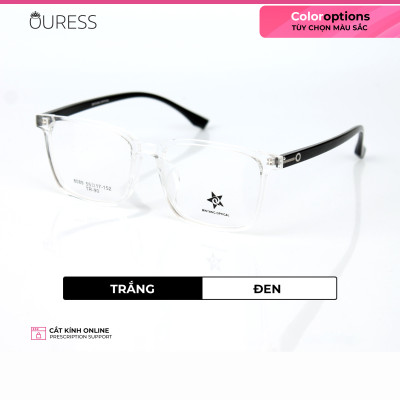 Gọng kính 8089 nhựa cao cấp siêu bền thời trang nam nữ OURESS