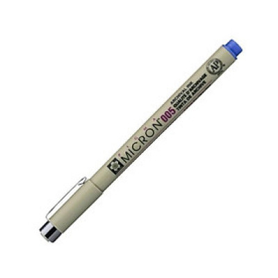 Bút Đi Nét Sakura Pigma Micron 005 - Màu Xanh