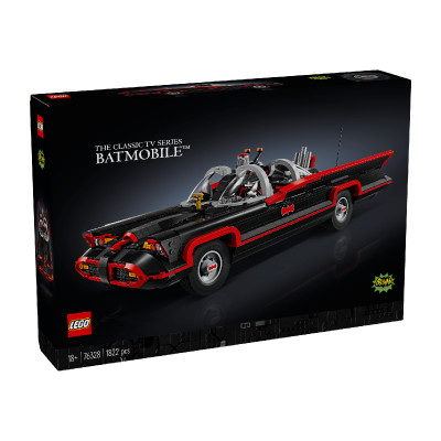LEGO SUPERHEROES 76328 Đồ Chơi Lắp Ráp Xe Batmobile Huyền Thoại (1822 chi tiết)