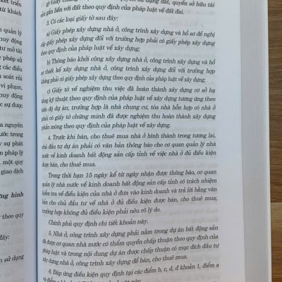 Tổng luận và bình giải Luật Kinh doanh Bất động sản năm 2023 (sửa đổi, bổ sung năm 2024)