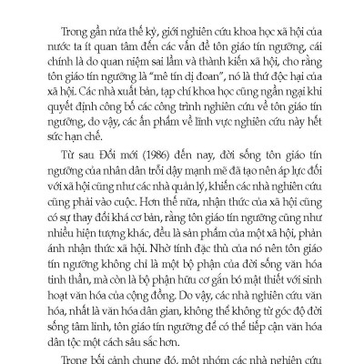 Tín Ngưỡng Và Sinh Hoạt Văn Hóa Cộng Đồng